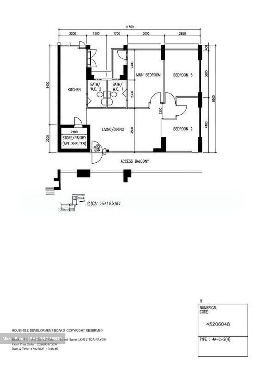 Blk 141 Lorong 2 Toa Payoh (Toa Payoh), HDB 4 Rooms #571229021